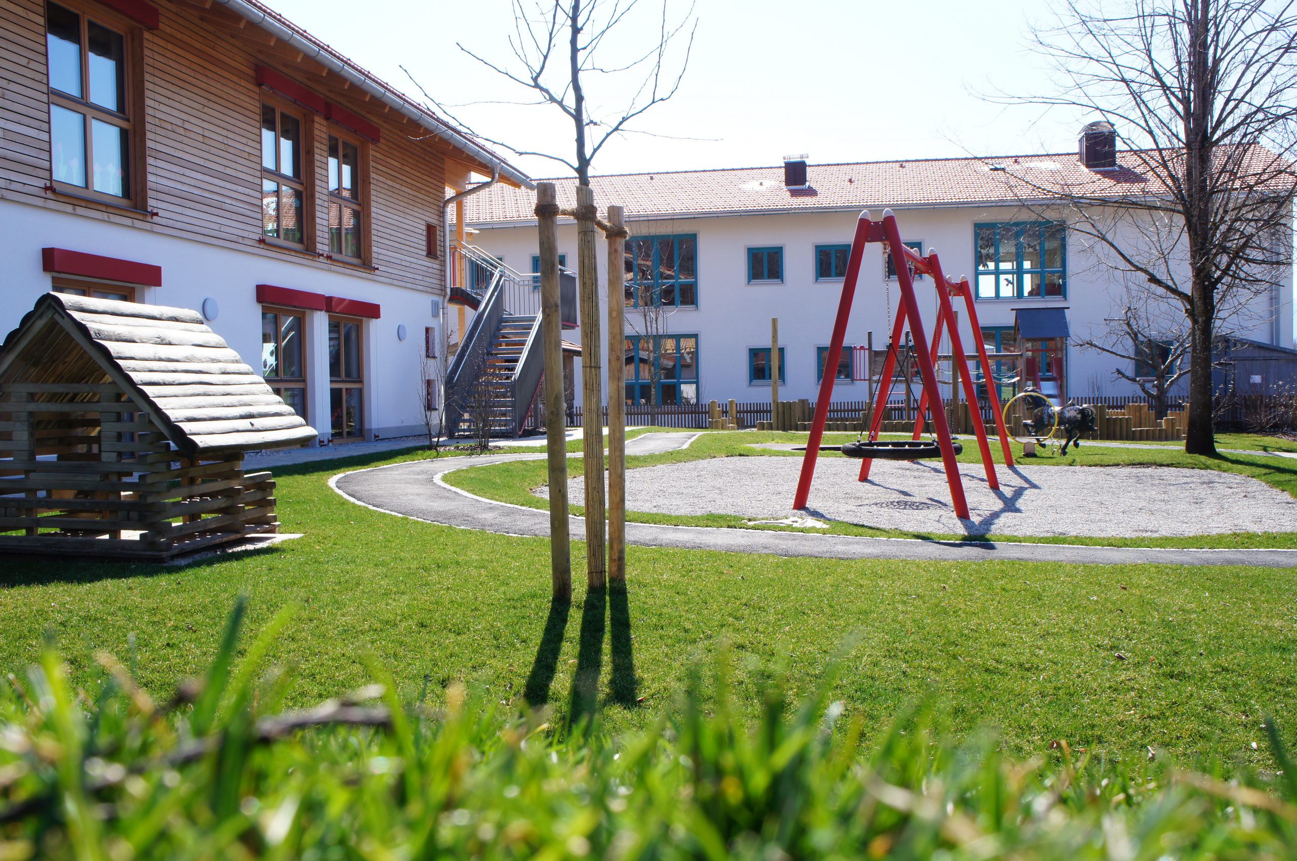 Außenanlage Kindergarten